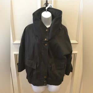 Gianni Bini Gray Jacket Coat Medium3/4 Sleeve